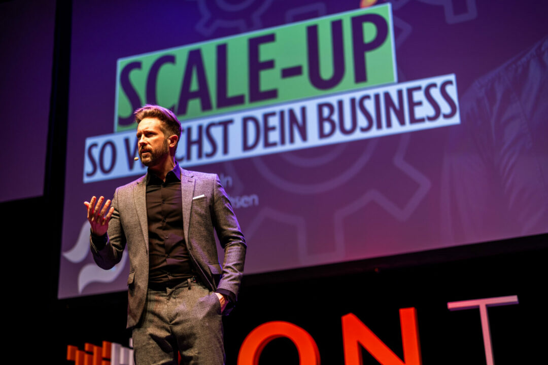 Impulsvortrag von Felix Thönnessen mit So wächst Dein Business